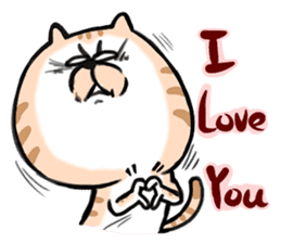 Small bad cat ( International) sticker #10911993