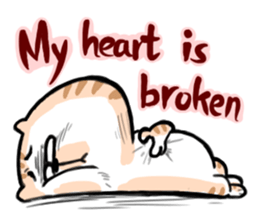 Small bad cat ( International) sticker #10911997