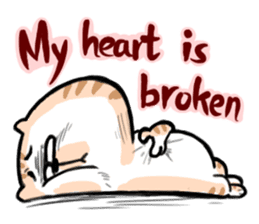 Small bad cat ( International) sticker #10911997