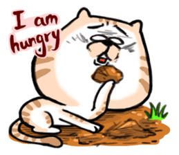 Small bad cat ( International) sticker #10911998