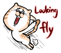 Small bad cat ( International) sticker #10912001