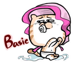 Small bad cat ( International) sticker #10912003