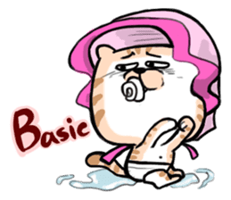 Small bad cat ( International) sticker #10912003