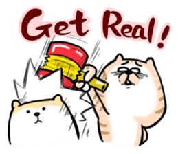 Small bad cat ( International) sticker #10912006