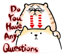 Small bad cat ( International) sticker #10912012