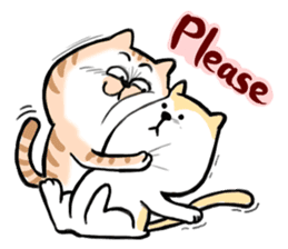 Small bad cat ( International) sticker #10912013