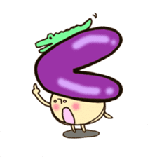 Cross a hiragana letter mushroom! No.1 sticker #10912385