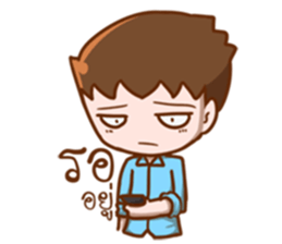 Handsome guy.! sticker #10913202