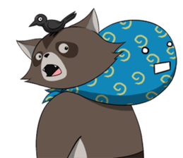 Shiba and Tanuki sticker #10913424
