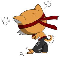 Shiba and Tanuki sticker #10913430