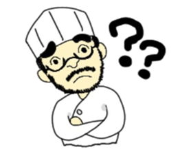 Bocci's chef Tsuboisan sticker #10913536