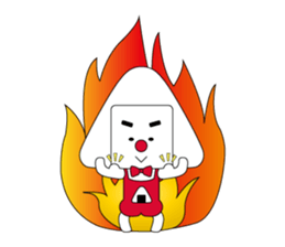 ONIGIRIsan ~ in umeboshi ~ sticker #10914346