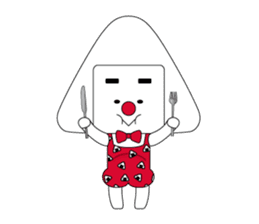 ONIGIRIsan ~ in umeboshi ~ sticker #10914366