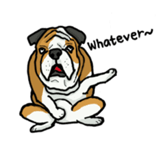 Dog Language sticker #10914476