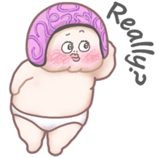 Plump plump ! Moonchi-kun5 sticker #10914521