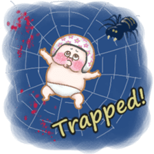 Plump plump ! Moonchi-kun5 sticker #10914529