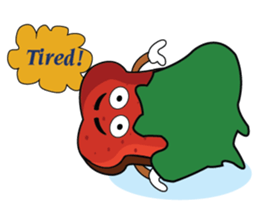 Set of Brown Bread sticker #10914665