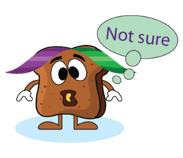 Set of Brown Bread sticker #10914685