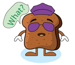 Set of Brown Bread sticker #10914688