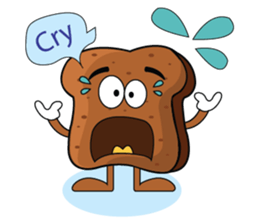 Set of Brown Bread sticker #10914691