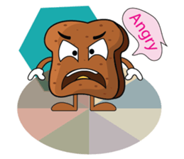 Set of Brown Bread sticker #10914693