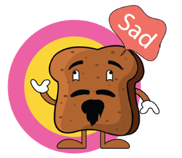 Set of Brown Bread sticker #10914695