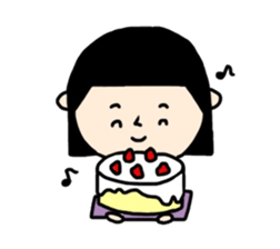 face stamp (Kansai dialect) sticker #10914926