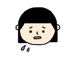 face stamp (Kansai dialect) sticker #10914932