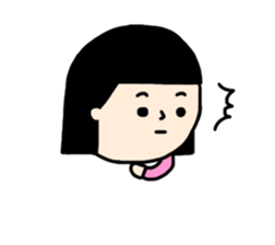 face stamp (Kansai dialect) sticker #10914933