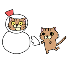 Everyday cat momo2 sticker #10914936