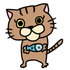Everyday cat momo2 sticker #10914938
