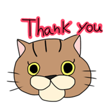 Everyday cat momo2 sticker #10914949
