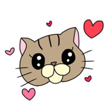Everyday cat momo2 sticker #10914974