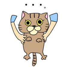Everyday cat momo2 sticker #10914975