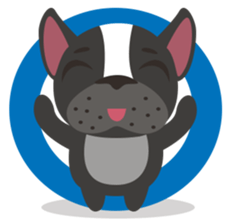 Baby French Bull sticker #10915697