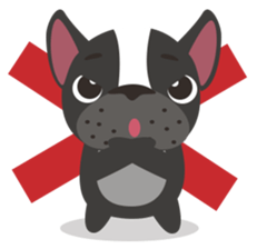 Baby French Bull sticker #10915698