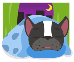 Baby French Bull sticker #10915699