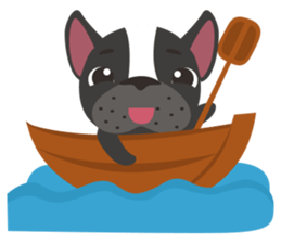 Baby French Bull sticker #10915700