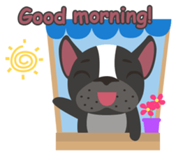 Baby French Bull sticker #10915702