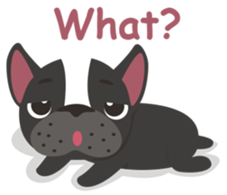 Baby French Bull sticker #10915705