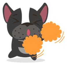 Baby French Bull sticker #10915706