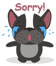 Baby French Bull sticker #10915709