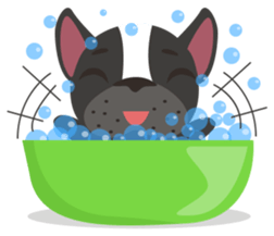 Baby French Bull sticker #10915710