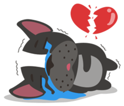 Baby French Bull sticker #10915711