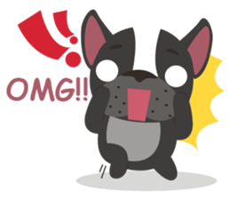 Baby French Bull sticker #10915713