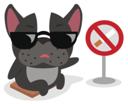 Baby French Bull sticker #10915714