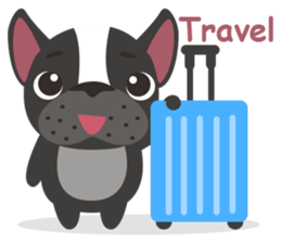 Baby French Bull sticker #10915717