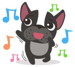 Baby French Bull sticker #10915723