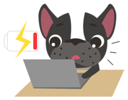 Baby French Bull sticker #10915726