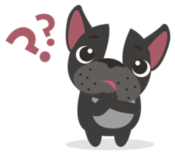 Baby French Bull sticker #10915728